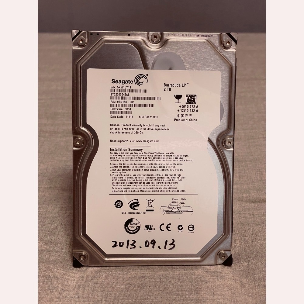 WD、希捷共3硬碟(3G.2G.2G)共計7TB 含硬碟外接盒-細節圖4
