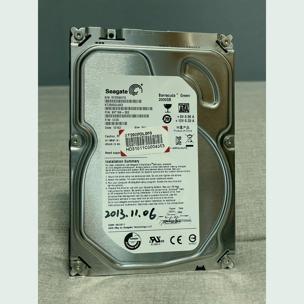 WD、希捷共3硬碟(3G.2G.2G)共計7TB 含硬碟外接盒-細節圖7