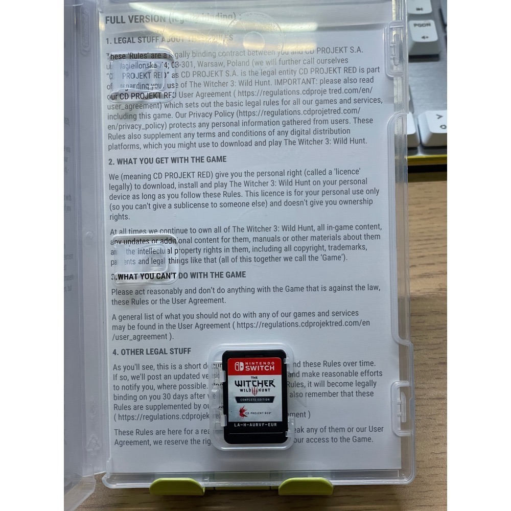 Switch《巫師3 狂獵 完全版》中文版-細節圖2