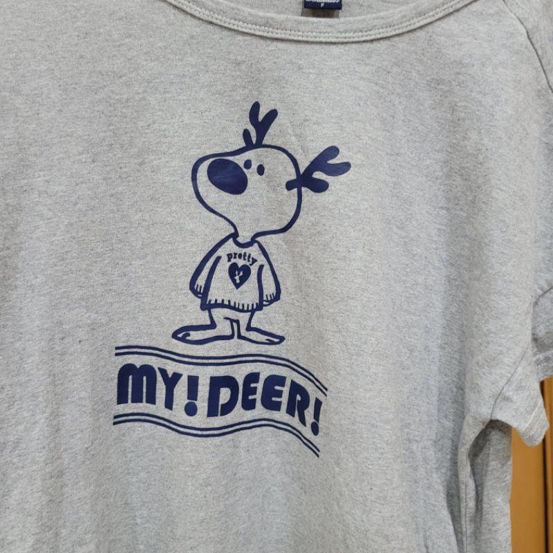 95新Bluedeer 灰色T shirt M號-細節圖3