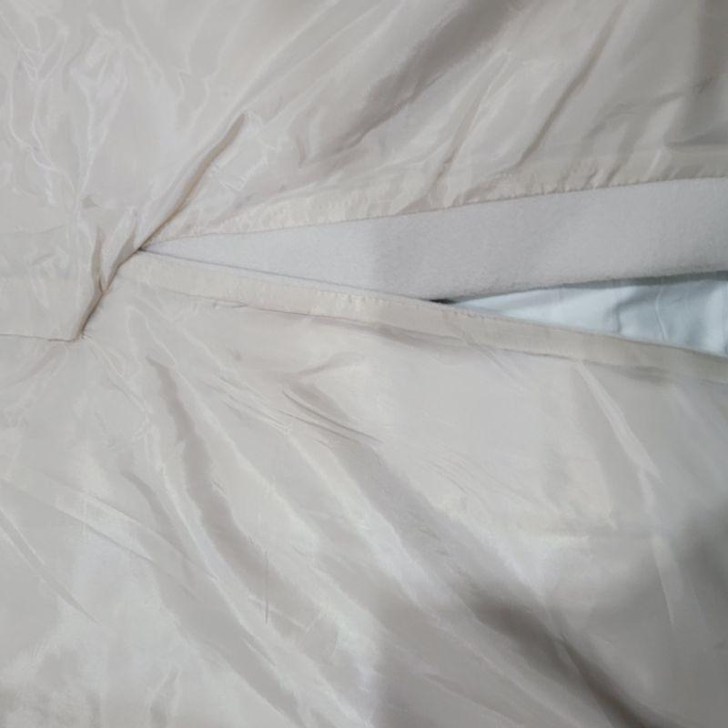 日本專櫃free size Fray I.D 灰色V領無袖長版大衣外套 one size近乎全新-細節圖5