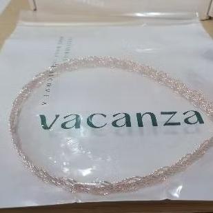 全新Vacanza 玫瑰金色蕾絲合金髮箍與白色人工珍珠髮箍一組一起帶走-細節圖5