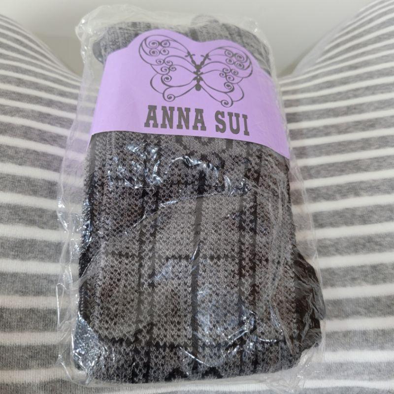 全新多品牌褲襪合輯M L可穿 日本製Anna sui格紋內搭厚褲襪花蝶果漾黑色日本滿足UV香川 Marcella瑪榭褲襪-細節圖3