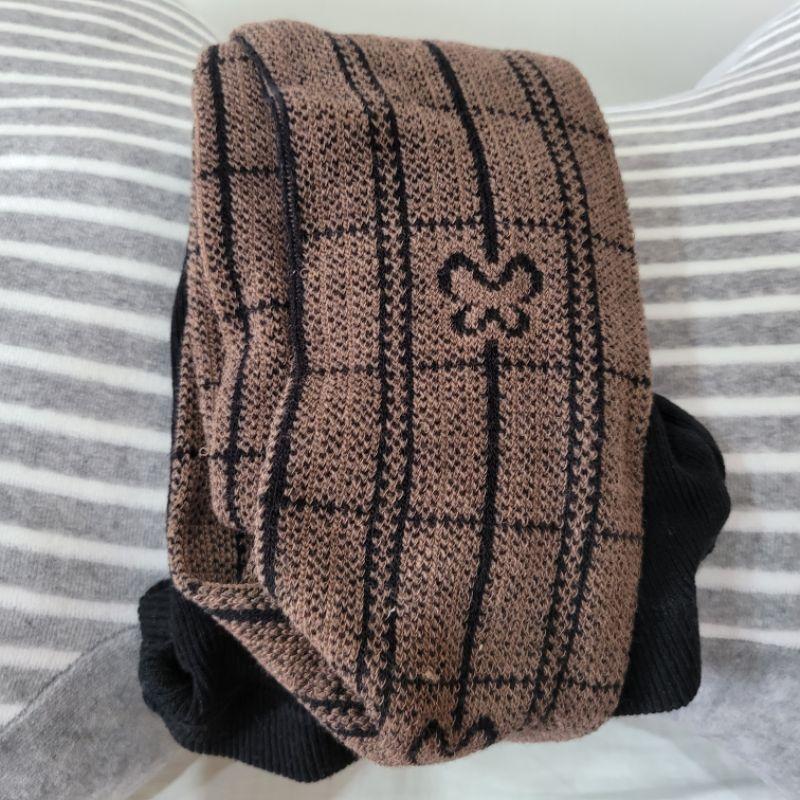 全新多品牌褲襪合輯M L可穿 日本製Anna sui格紋內搭厚褲襪花蝶果漾黑色日本滿足UV香川 Marcella瑪榭褲襪-細節圖4