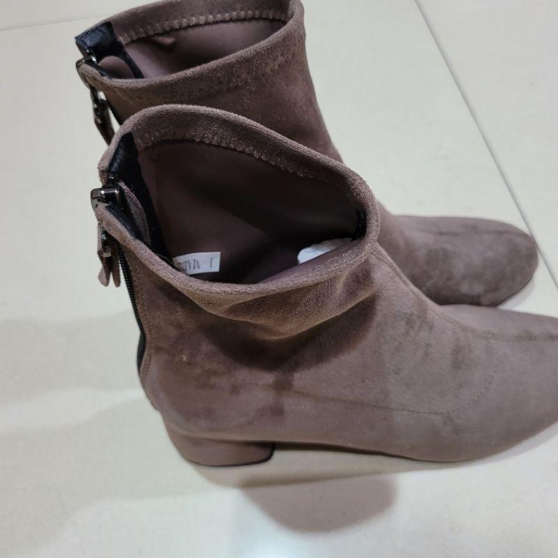 全新韓版短靴40號25cm貼腳踝大尺碼-細節圖5