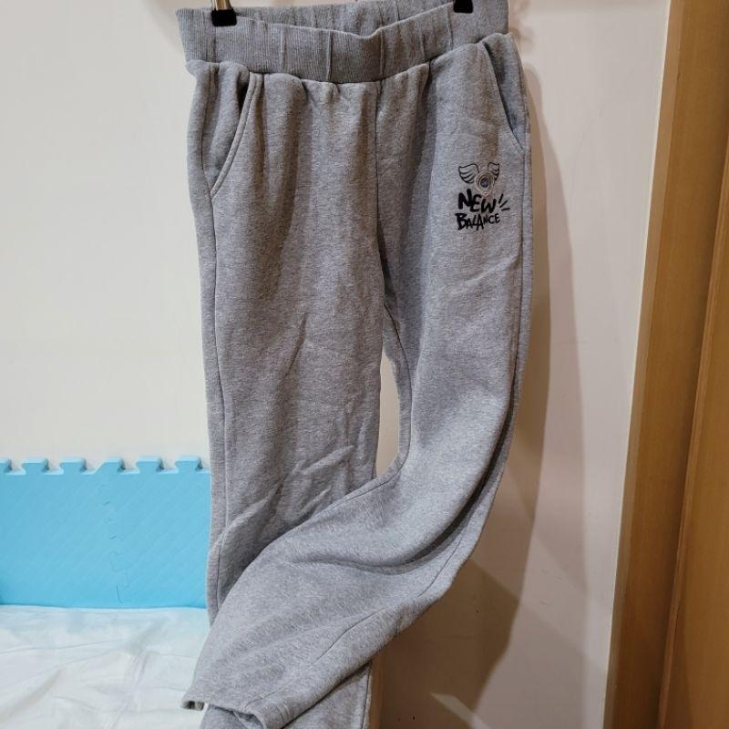 Le coq sportif 全新灰色運動長褲挺立L號 九成新new balance灰色L號-細節圖5