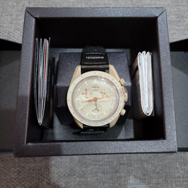Swatch omega 聯名BIOCERAMIC Speedmaster Moonwatch木星-細節圖2
