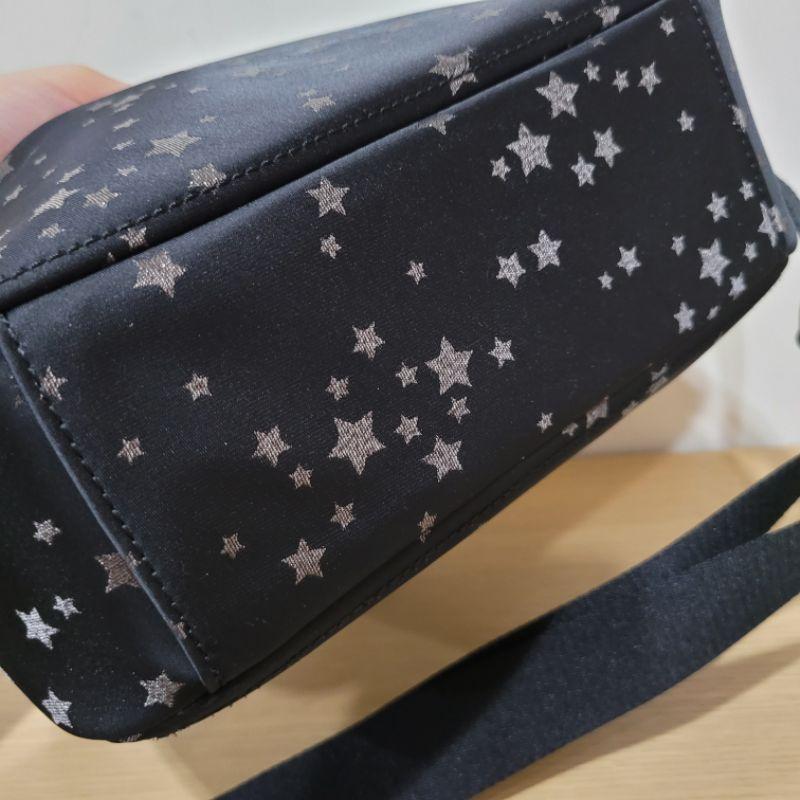 98新Kate spade new York chelsea 星星尼龍側背包鑲邊真皮輕便耐操粗背帶不勒肩l-細節圖3