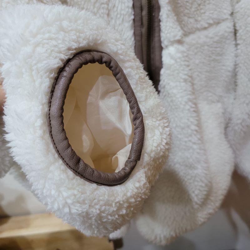 日本專櫃olive des olive 毛絨絨 熊寶寶外套近乎全新one size-細節圖4