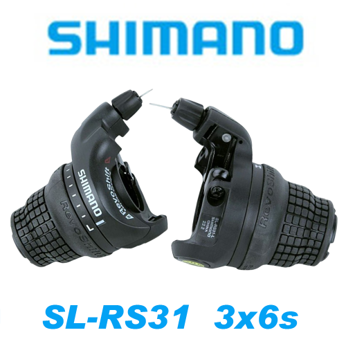 【SHARK商店】SHIMANO SL-RS31全新3*6速登山車用轉把組(附內線)