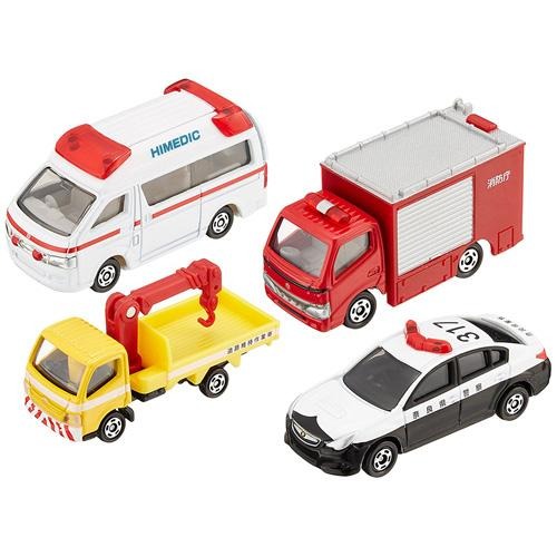 【現貨】TAKARA TOMY TOMICA - 緊急車輛組 TM48652-細節圖2