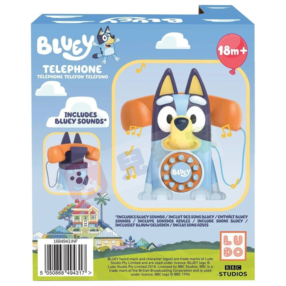 【現貨】BLUEY 妙妙犬布麗 鈴鈴電話遊戲組 HT49431-細節圖7