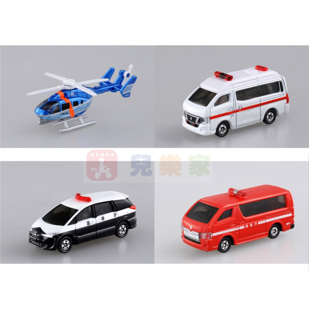 【現貨】TAKARA TOMY TOMICA - 緊急出動車輛組 TM39911-細節圖2