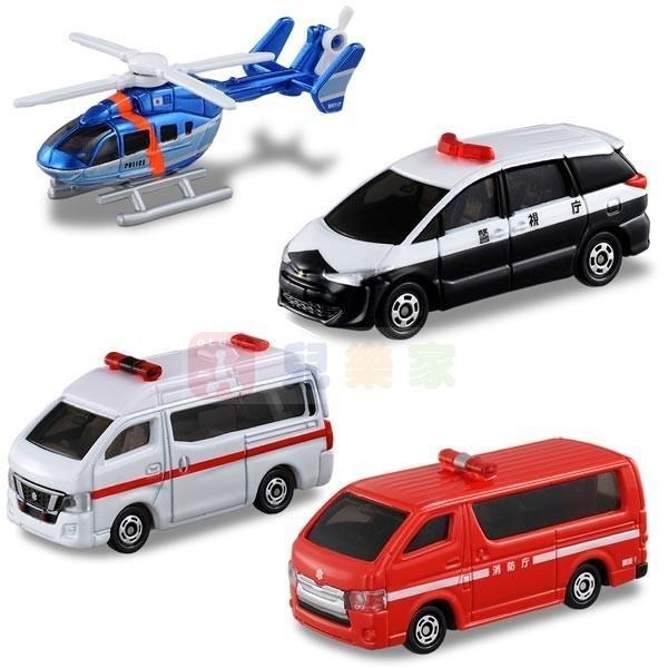 【現貨】TAKARA TOMY TOMICA - 緊急出動車輛組 TM39911-細節圖3