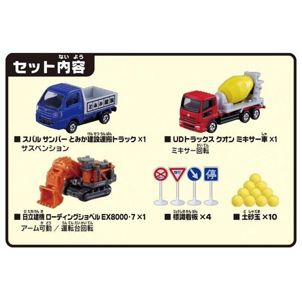 【現貨】TAKARA TOMY TOMICA - 工事現場車組 TM29775-細節圖6