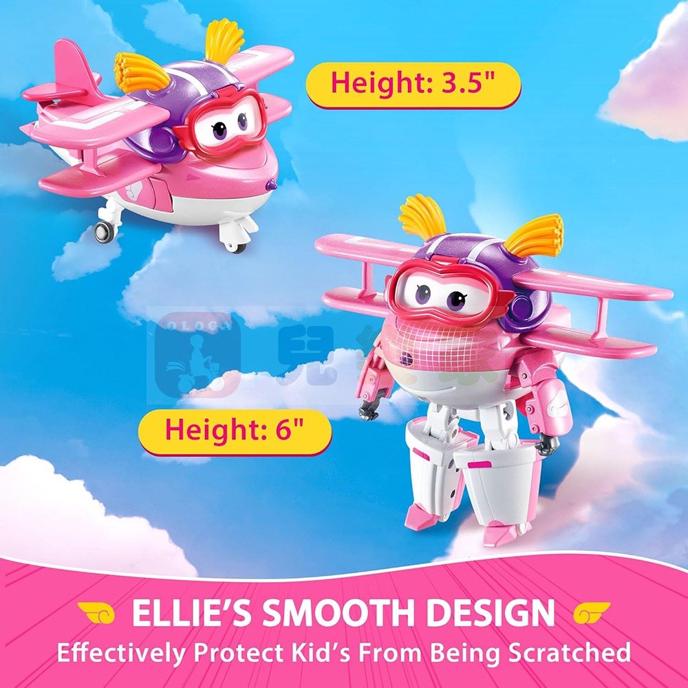 【現貨】Super Wings S7 超級飛行員 - 變形艾利 Ellie AL42985-細節圖5