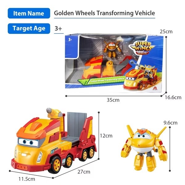 【現貨】Super Wings S7 超級飛行員 - 高登變形救援車 AL43098-細節圖5