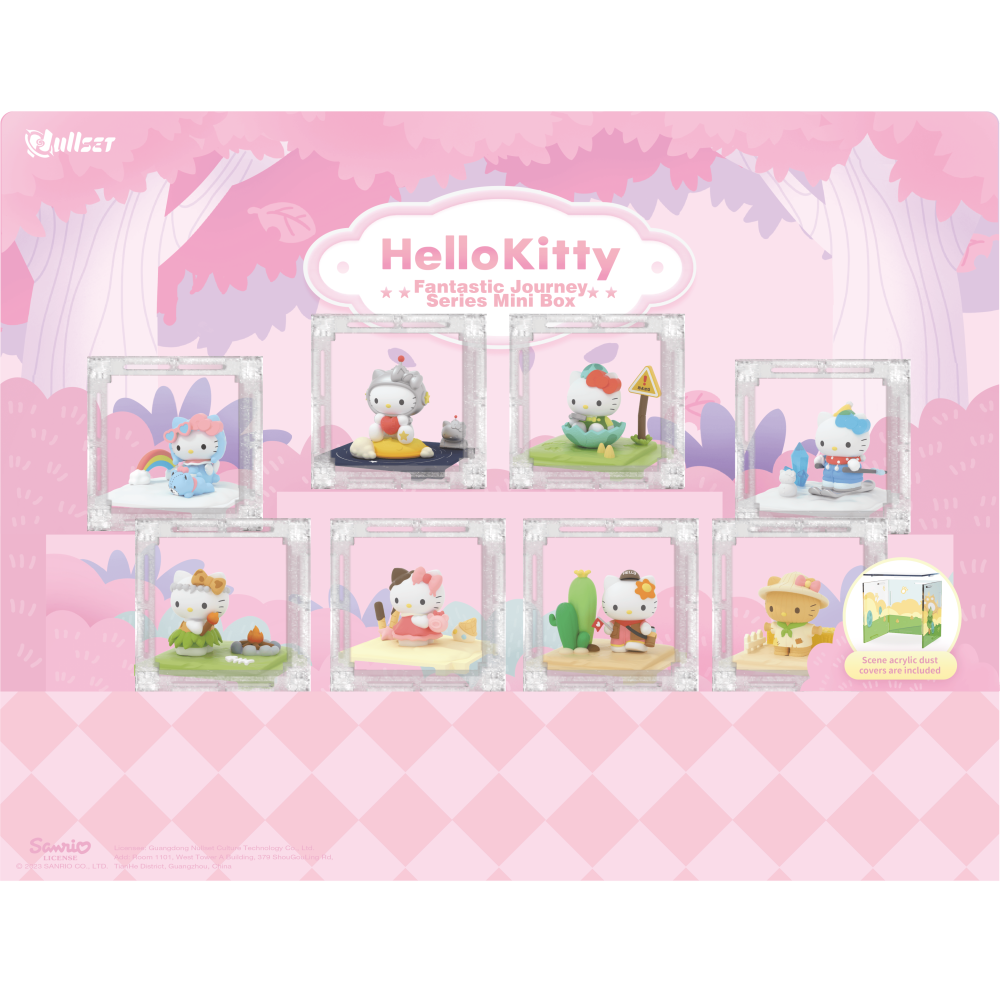 【現貨】Sanrio 三麗鷗 盲盒系列 Hello Kitty的奇幻旅程 NU20524 一盒(8個) 未拆封-細節圖2