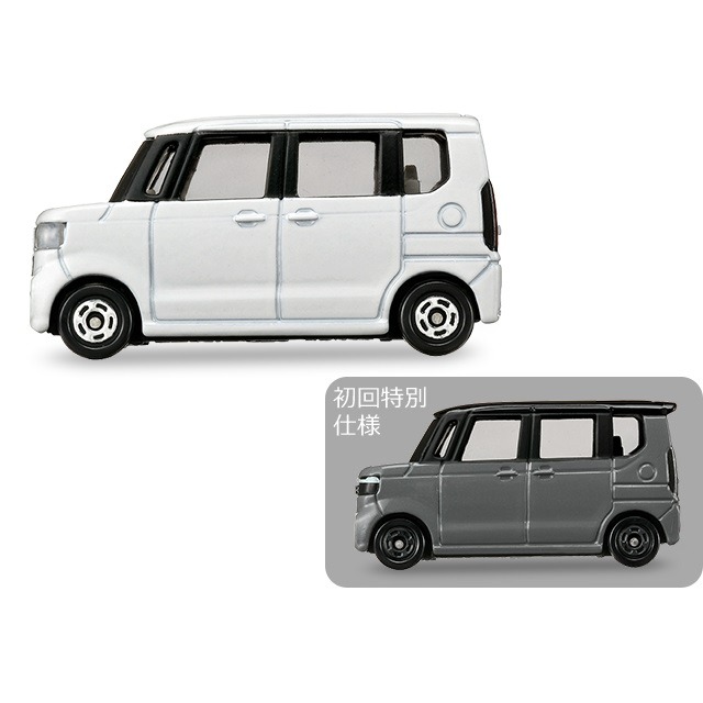 【套裝】TOMICA 多美小汽車 - No.114 本田N-BOX 初回+一般 套裝組-細節圖2