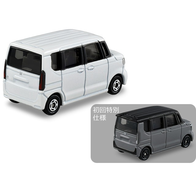 【套裝】TOMICA 多美小汽車 - No.114 本田N-BOX 初回+一般 套裝組-細節圖3