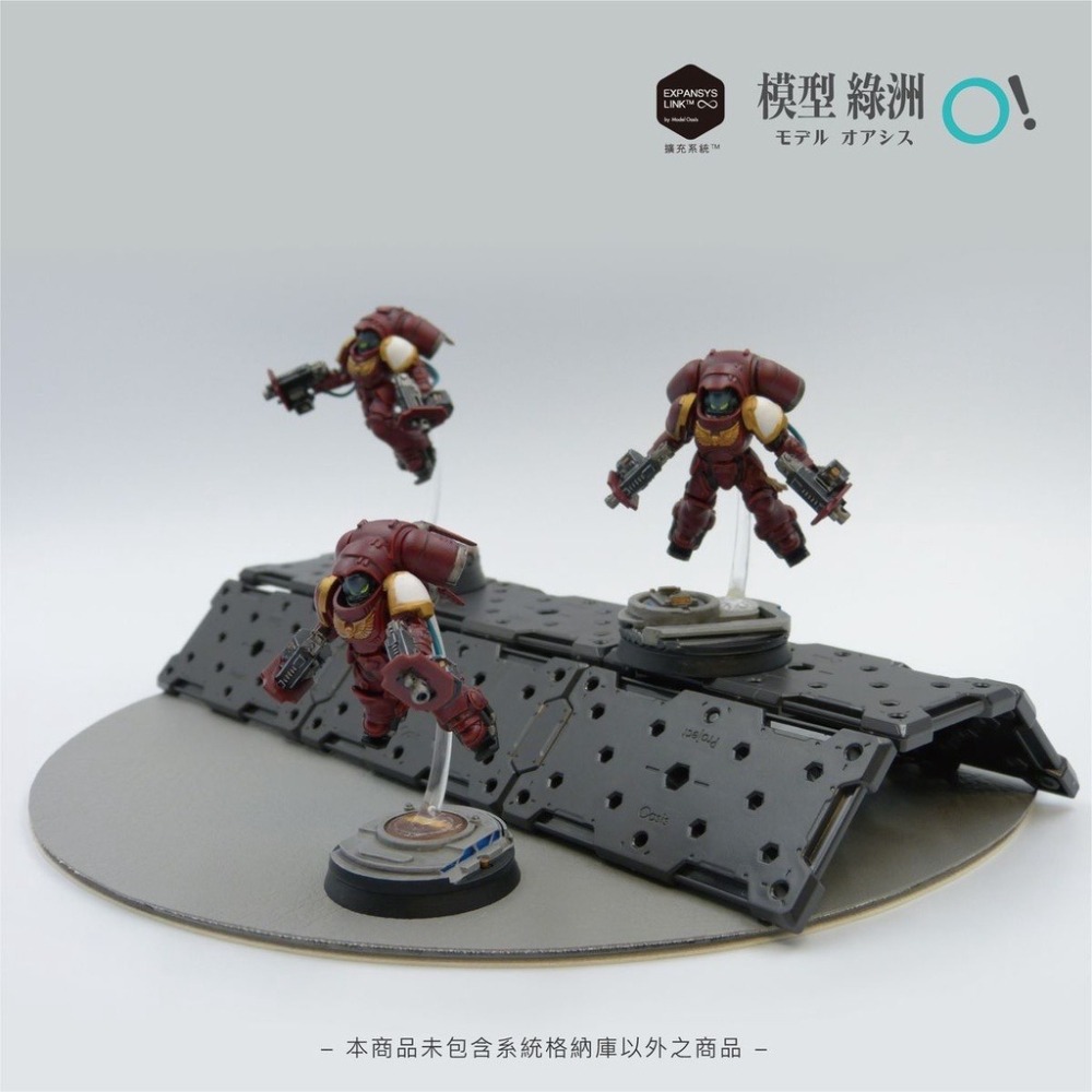 【模型綠洲 嘉義】系統格納庫 場景 格納庫 模型 迷你武裝 figma MSE 鋼彈 六角機牙 戰鎚40k 微縮HG-細節圖8