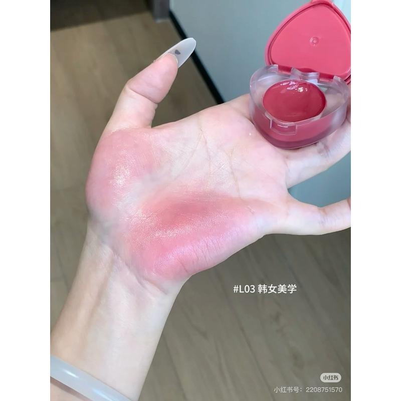 新品現貨｜𝙑𝙀𝙀𝘾𝘾𝙄唯資布丁唇頰多用膏🍮自帶唇刷！唇頰兩用💛-細節圖6