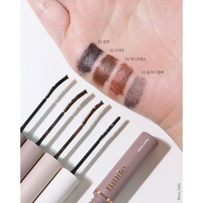 新品現貨｜韓國熱銷𝐍𝐨.𝟏🔥𝙈𝙐𝘿𝙀極細款睫毛膏🤍韓女同款😻根根分明睫毛膏！-細節圖5