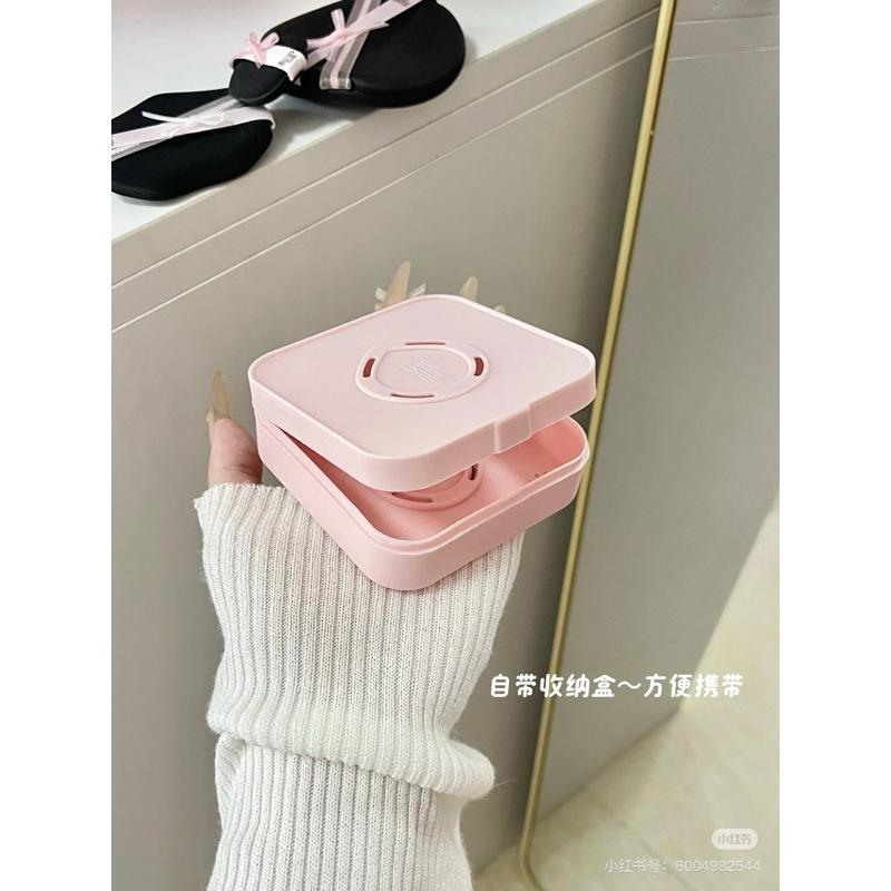 新品現貨｜官方授權🏆郭小妞蕾蕾粉撲3入組🩰送收納盒！-細節圖4