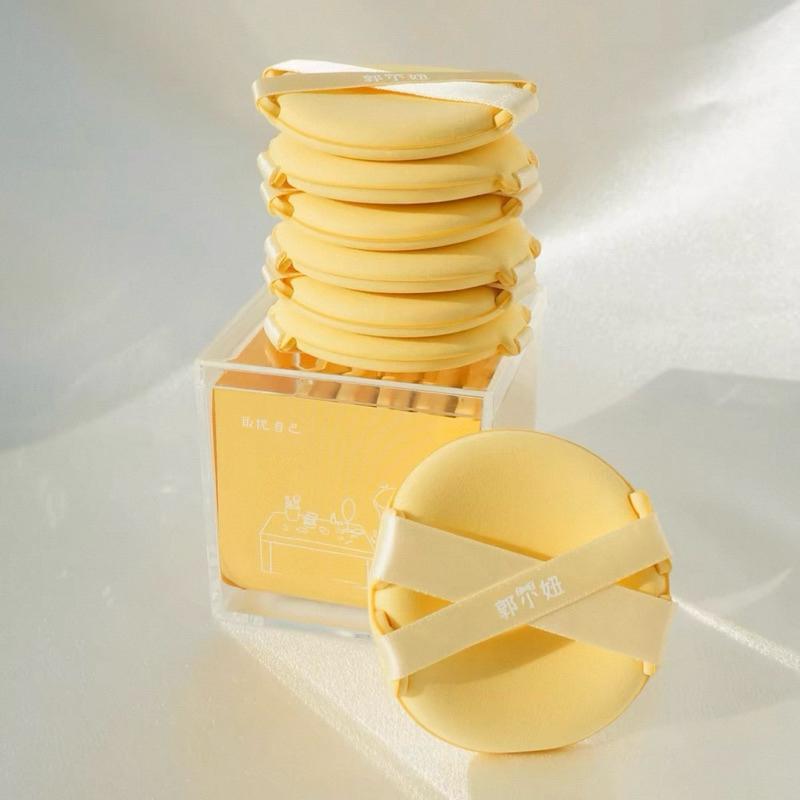 新品現貨｜官方授權🏆郭小妞黃油餅乾粉撲/雙絲帶粉撲🧈-細節圖2