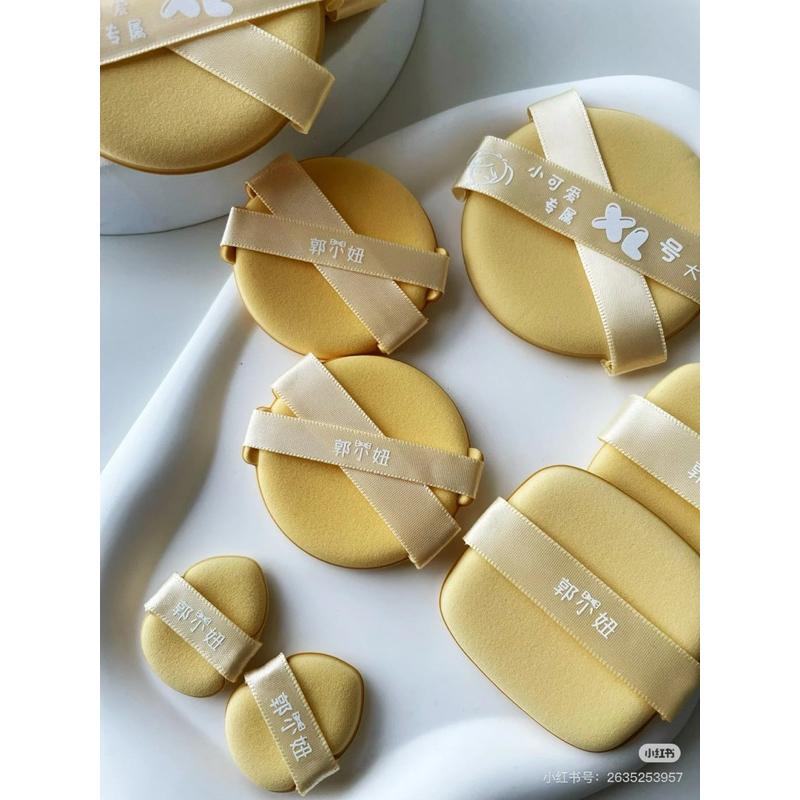 新品現貨｜官方授權🏆郭小妞黃油餅乾粉撲/雙絲帶粉撲🧈-細節圖3