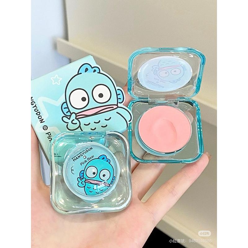 新品現貨｜官方授權🏆𝙋𝙞𝙣𝙠𝘽𝙚𝙖𝙧皮可熊醜魚聯名腮紅膏🫶🏻-細節圖3