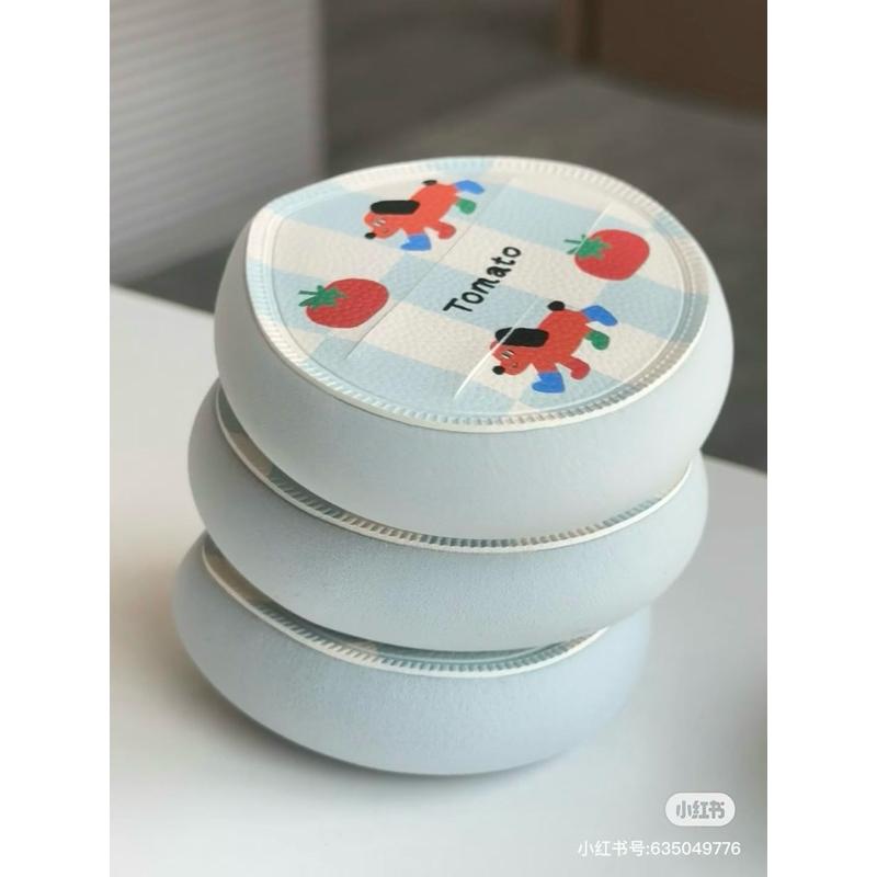 新品現貨｜送收納盒‪‪‪‪.ᐟ.ᐟ星兜乎乎溼用小狗棉花糖粉撲2入組🐕-細節圖3