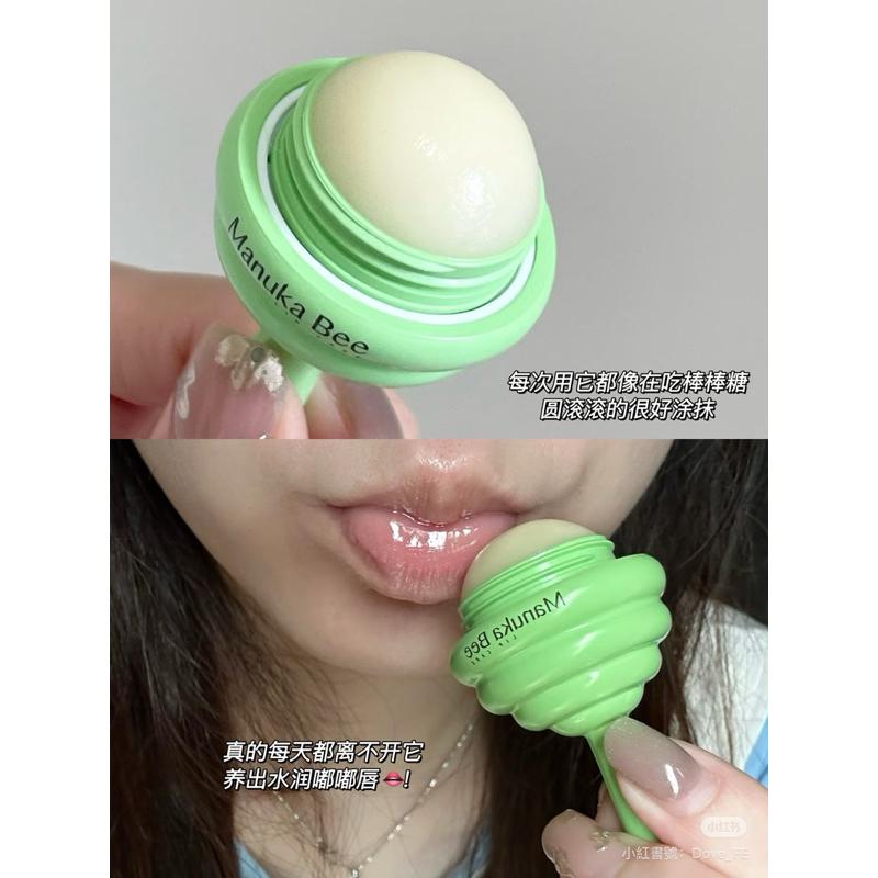 新品現貨｜官方授權🏆𝙈𝙖𝙣𝙪𝙠𝙖𝙗𝙚𝙚小蜜坊棒棒糖護唇膏🍯-細節圖6
