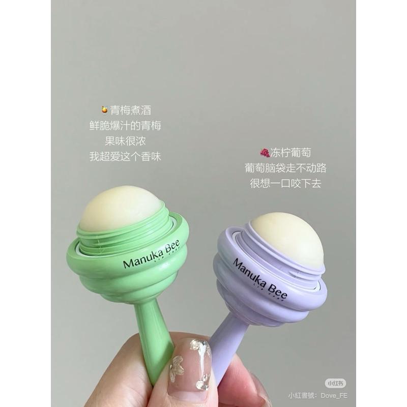 新品現貨｜官方授權🏆𝙈𝙖𝙣𝙪𝙠𝙖𝙗𝙚𝙚小蜜坊棒棒糖護唇膏🍯-細節圖8