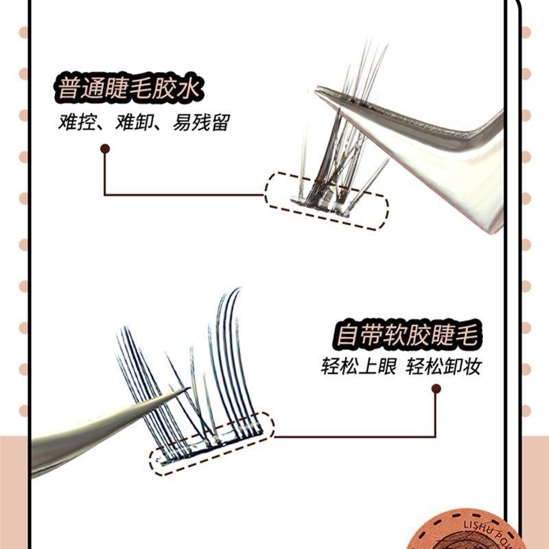 新品現貨｜𝙇𝙄𝙎𝙃𝙐 荔樹純欲貓耳朵免膠假睫毛🐈-細節圖2