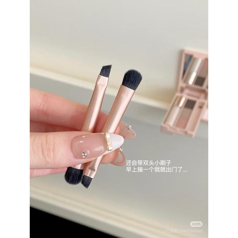 新品現貨｜𝙅𝙪𝙙𝙮𝙙𝙤𝙡𝙡橘朵迷你掌心盒🪞一盒七用旅行必備💓睫毛膏/眼影/眼線/眉粉/腮紅/高光/陰影all in！-細節圖7