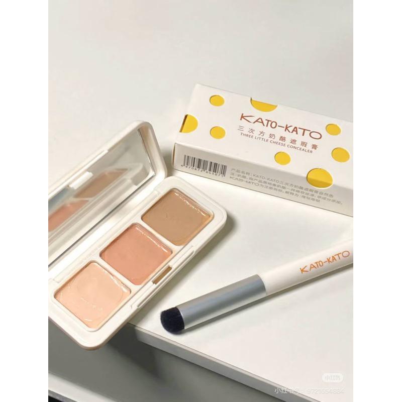 新品現貨｜送品牌遮瑕刷！𝙆𝘼𝙏𝙊-𝙆𝘼𝙏𝙊三次方奶酪遮瑕膏🧀起司妙想裸感遮瑕膏/經典三遮瑕膏😻-細節圖2