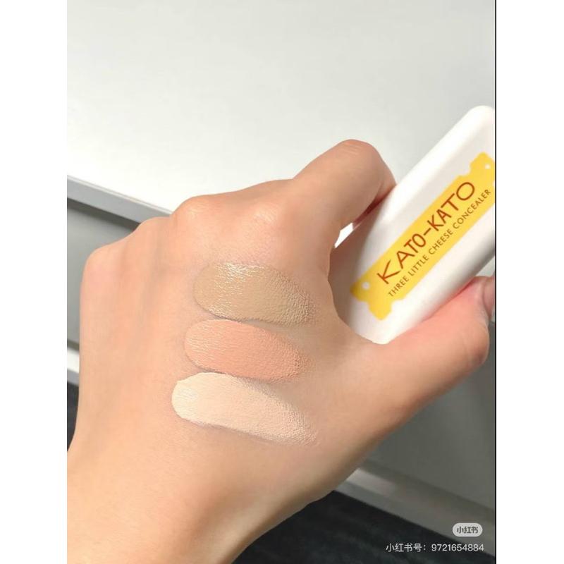 新品現貨｜送品牌遮瑕刷！𝙆𝘼𝙏𝙊-𝙆𝘼𝙏𝙊三次方奶酪遮瑕膏🧀起司妙想裸感遮瑕膏/經典三遮瑕膏😻-細節圖3