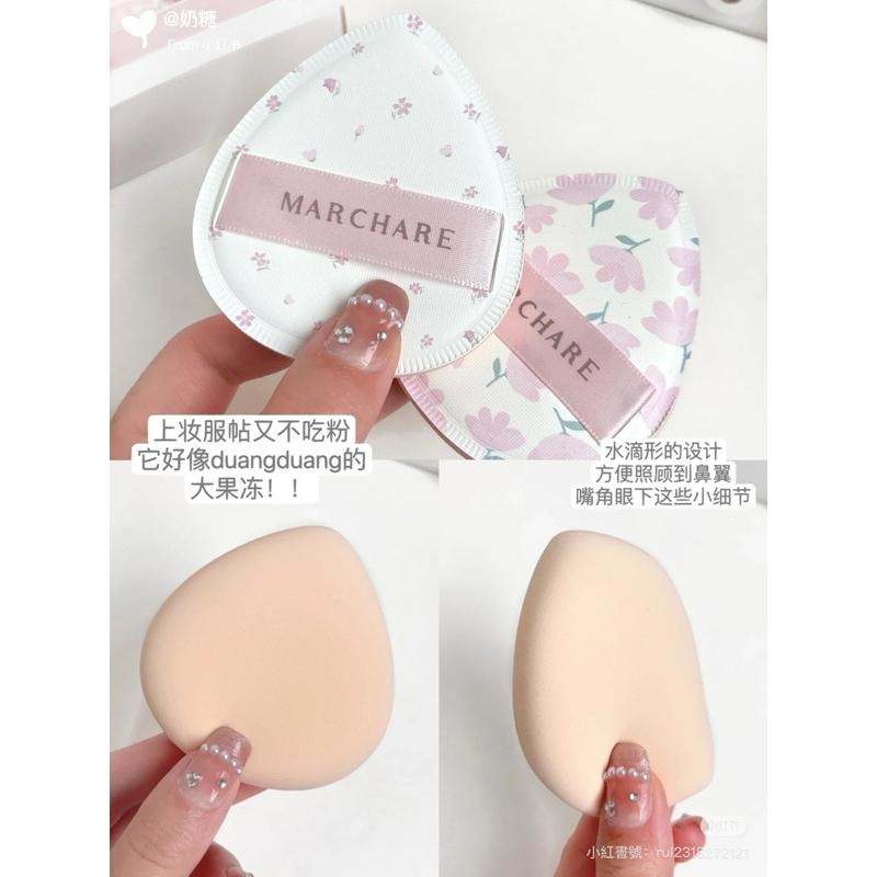 新品現貨｜𝙈𝘼𝙍𝘾𝙃𝘼𝙍𝙀 三月兔拍立得粉撲2入組🤍棉花糖粉撲🌷-細節圖5
