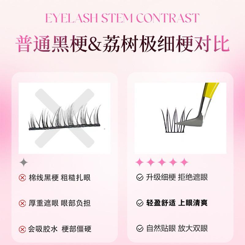 新品現貨｜𝙇𝙄𝙎𝙃𝙐 荔樹來財系列爆款組合睫毛書🌷四合一超大盒⚡️-細節圖2