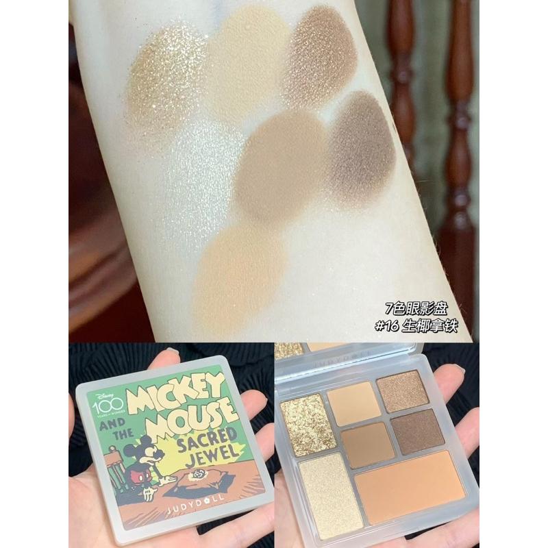 新品現貨｜𝙅𝙪𝙙𝙮𝙙𝙤𝙡𝙡 橘朵七巧板玩趣眼影☁️迪士尼聯名系列🩰限量發售！售完不補！🌷-細節圖3