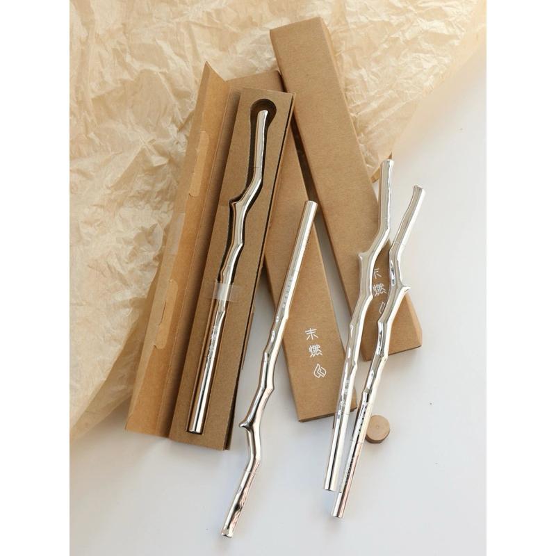 新品現貨｜末燃樹枝眉筆✨新手必備！極細三角比頭🤭-細節圖2