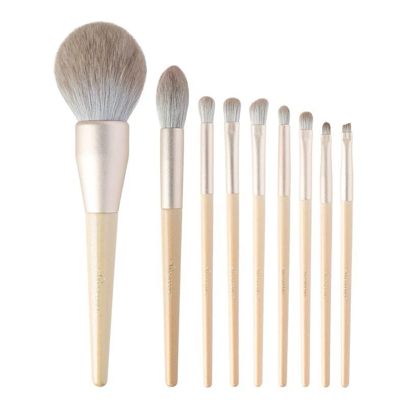 新品現貨｜官方授權🏆郭小妞鎏金系列刷具✨火苗高光腮紅刷/大散粉刷/扁頭散粉刷🤍刷毛柔軟輕鬆暈染🐣-細節圖7