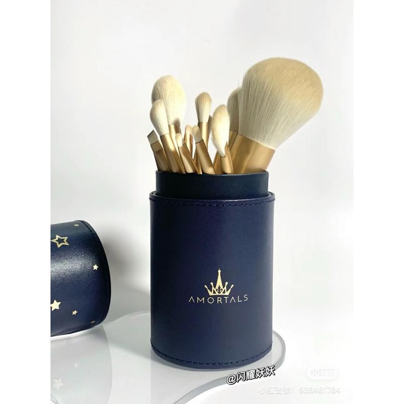 新品現貨｜𝘼𝙈𝙊𝙍𝙏𝘼𝙇𝙎爾木萄化妝刷套組♥️送收納桶收納袋🛒-細節圖2