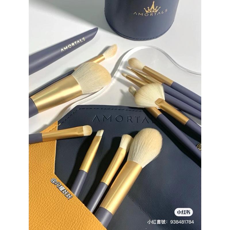 新品現貨｜𝘼𝙈𝙊𝙍𝙏𝘼𝙇𝙎爾木萄化妝刷套組♥️送收納桶收納袋🛒-細節圖3