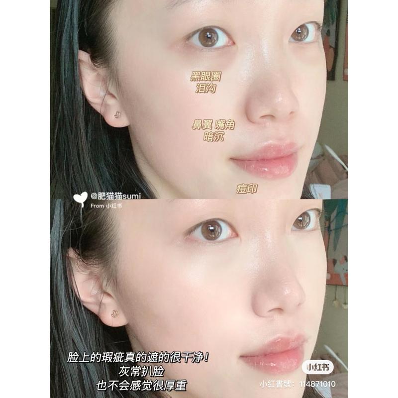 新品現貨｜𝙁𝙇𝙊𝙍𝙏𝙏𝙀 花洛莉亞三色遮瑕膏🧸奶油質地滋潤不拔乾‪‪‪‪.ᐟ.ᐟ覆蓋力&延展性槓槓的😽-細節圖5