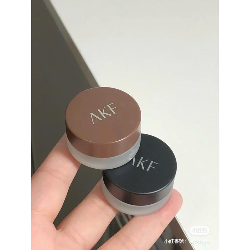 新品現貨｜買一送一送眼線刷‪‪‪‪.ᐟ.ᐟ 𝘼𝙆𝙁 順滑持妝眼線膏☁️防水防汗還防蹭‪‪‪‪🔥超大容量一罐整整5g😻-細節圖7