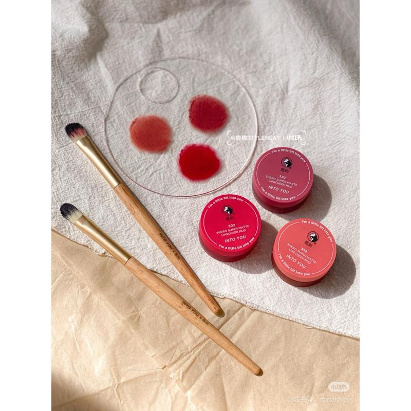 新品現貨｜官方授權🏆𝙄𝙉𝙏𝙊 𝙔𝙊𝙐 品牌唇刷☁️風靡全網の口紅品牌‪‪‪‪.ᐟ.ᐟ唇刷也超好用😽-細節圖4