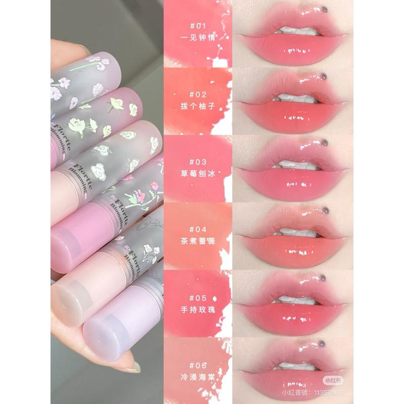 新品現貨｜𝙁𝙇𝙊𝙍𝙏𝙏𝙀花洛莉亞不沾杯固體唇蜜🍯-細節圖6