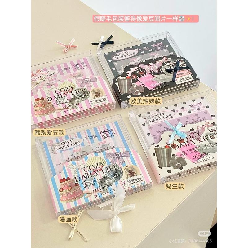 新品現貨｜𝙁𝙇𝙊𝙍𝙏𝙏𝙀 花洛莉亞免膠假睫毛💃🏻重複使用超省錢！-細節圖2